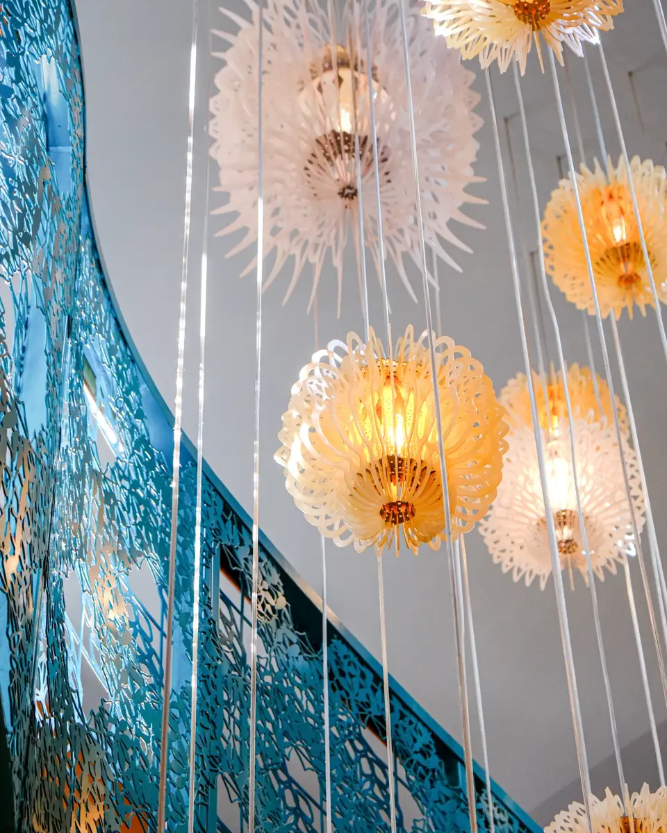 Staircase designed by Jorge Pardo